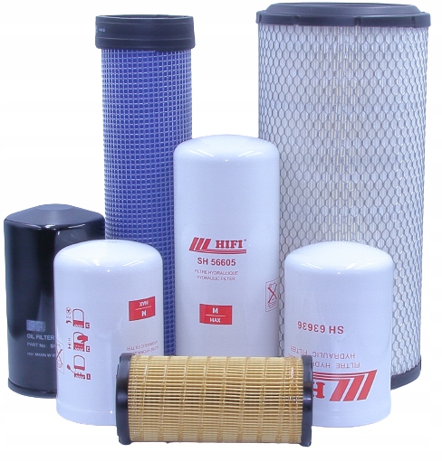 Filtry Terex 970 rypadlo nakladač komplet