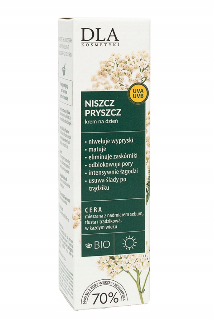 

Niszcz pryszcz krem na dzień 30g Kosmetyki Dla