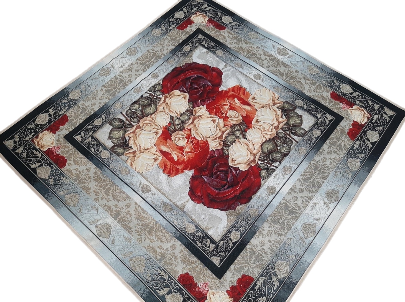 Ubrus 100x100 cm 660BG Maroon