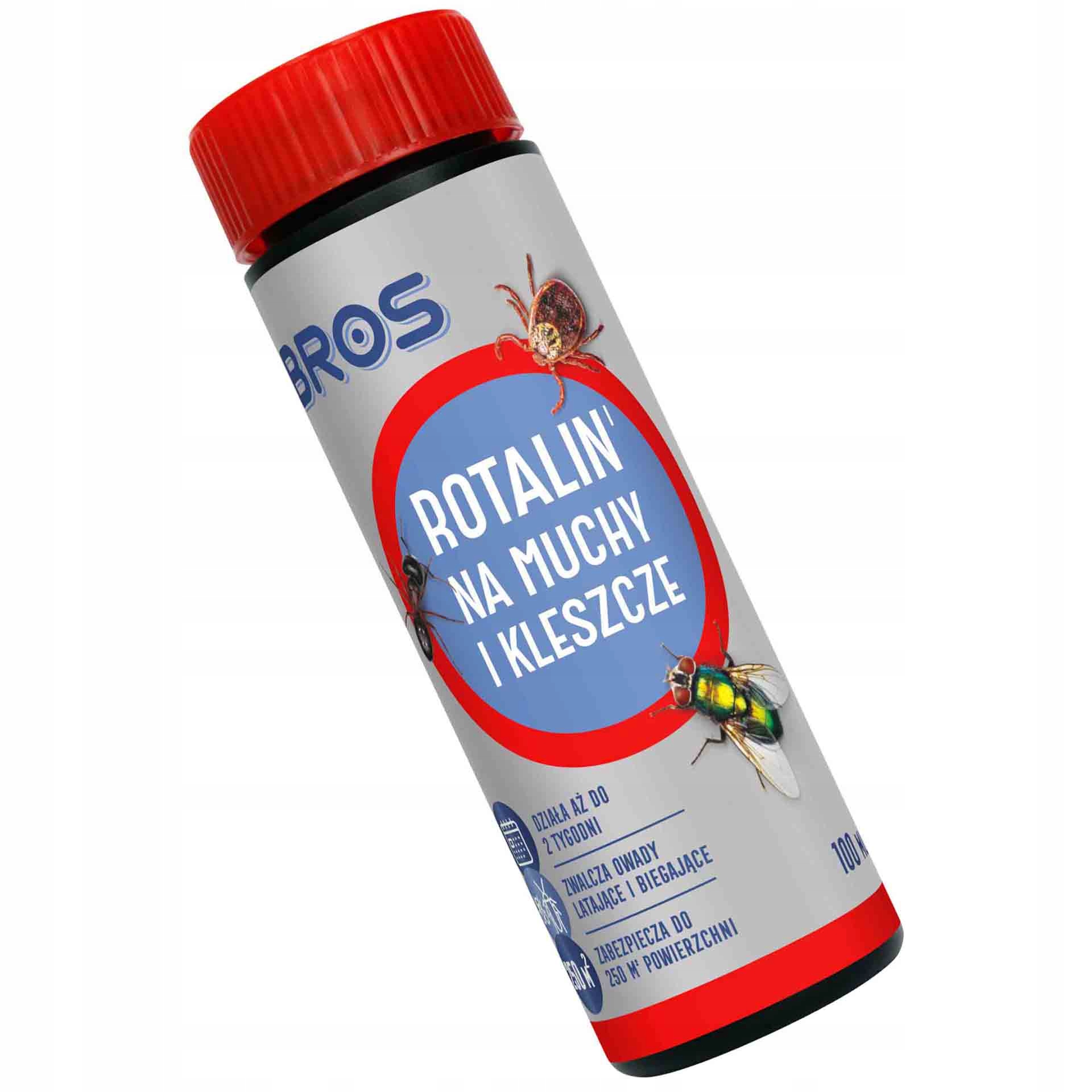 

Bros Rotalin 100 ml preparat do oprysku na muchy