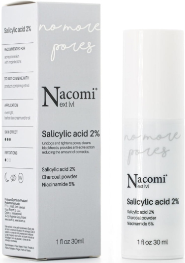 

Nacomi Next Level Serum Kwas Salicylowy 2% 30ml