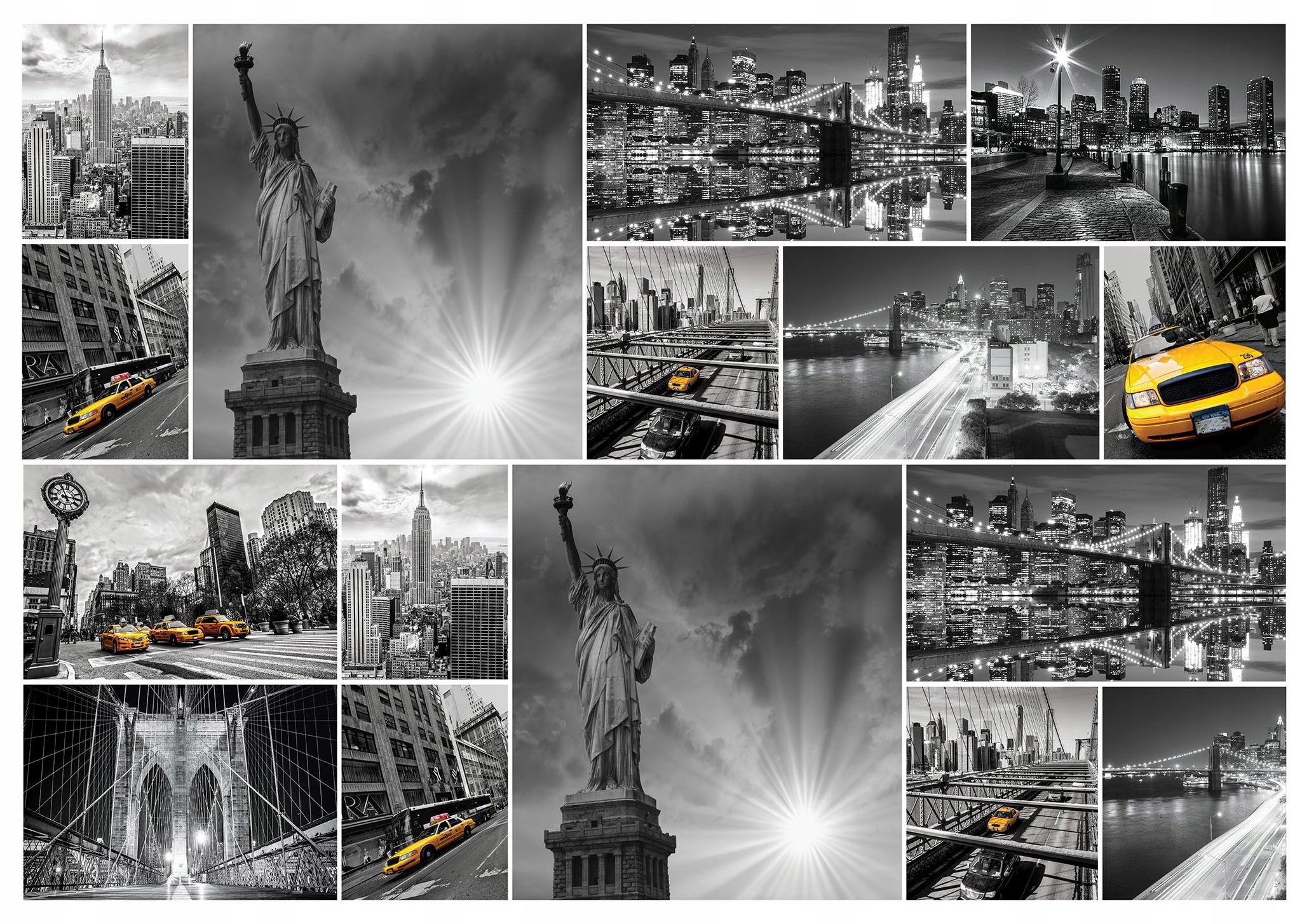 Fototapeta New York flizelina v noci Manhattan Brooklyn 400x280 Řeka lepidlo