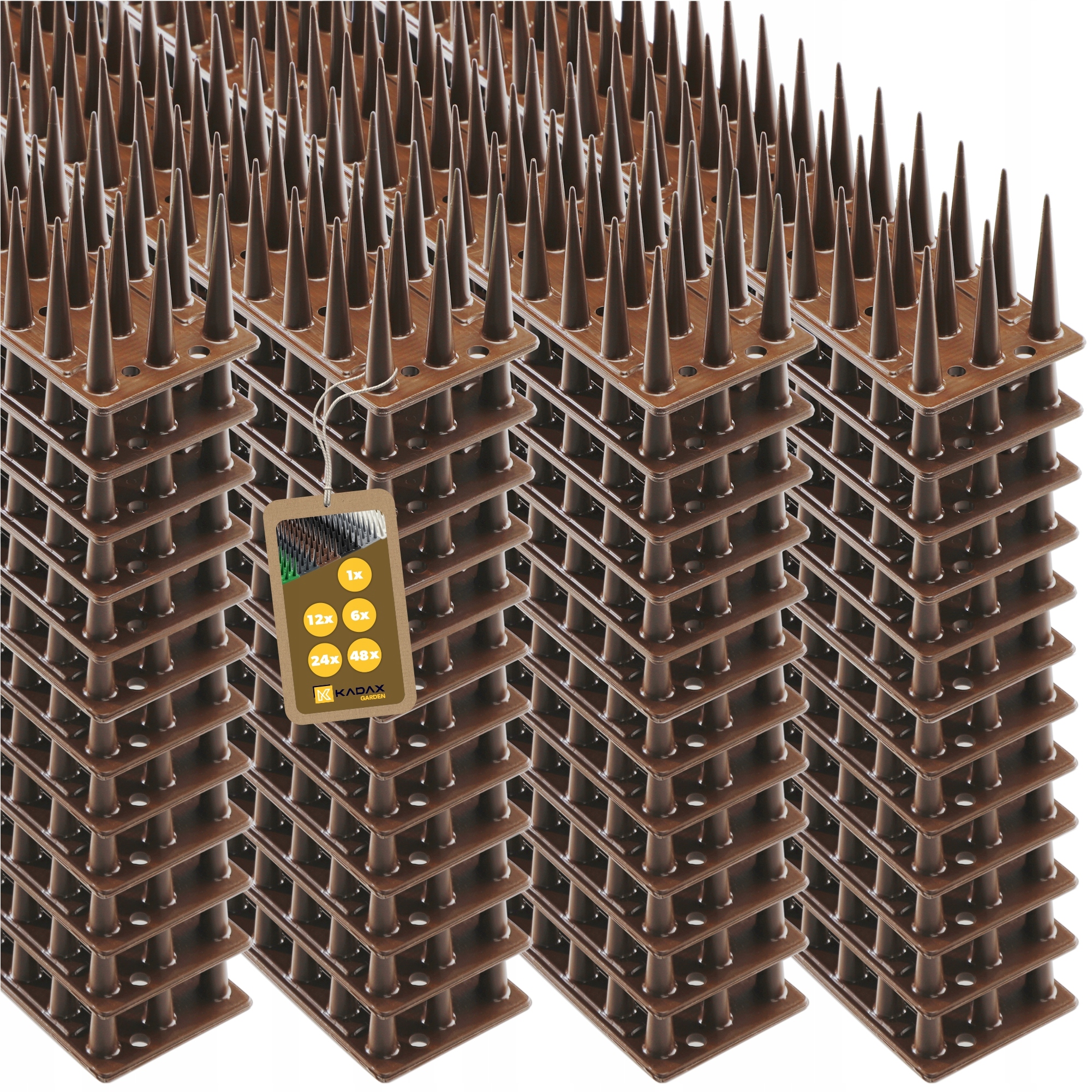 

Plastikowe Kolce Na Ptaki Gołębie 48szt 24,48m