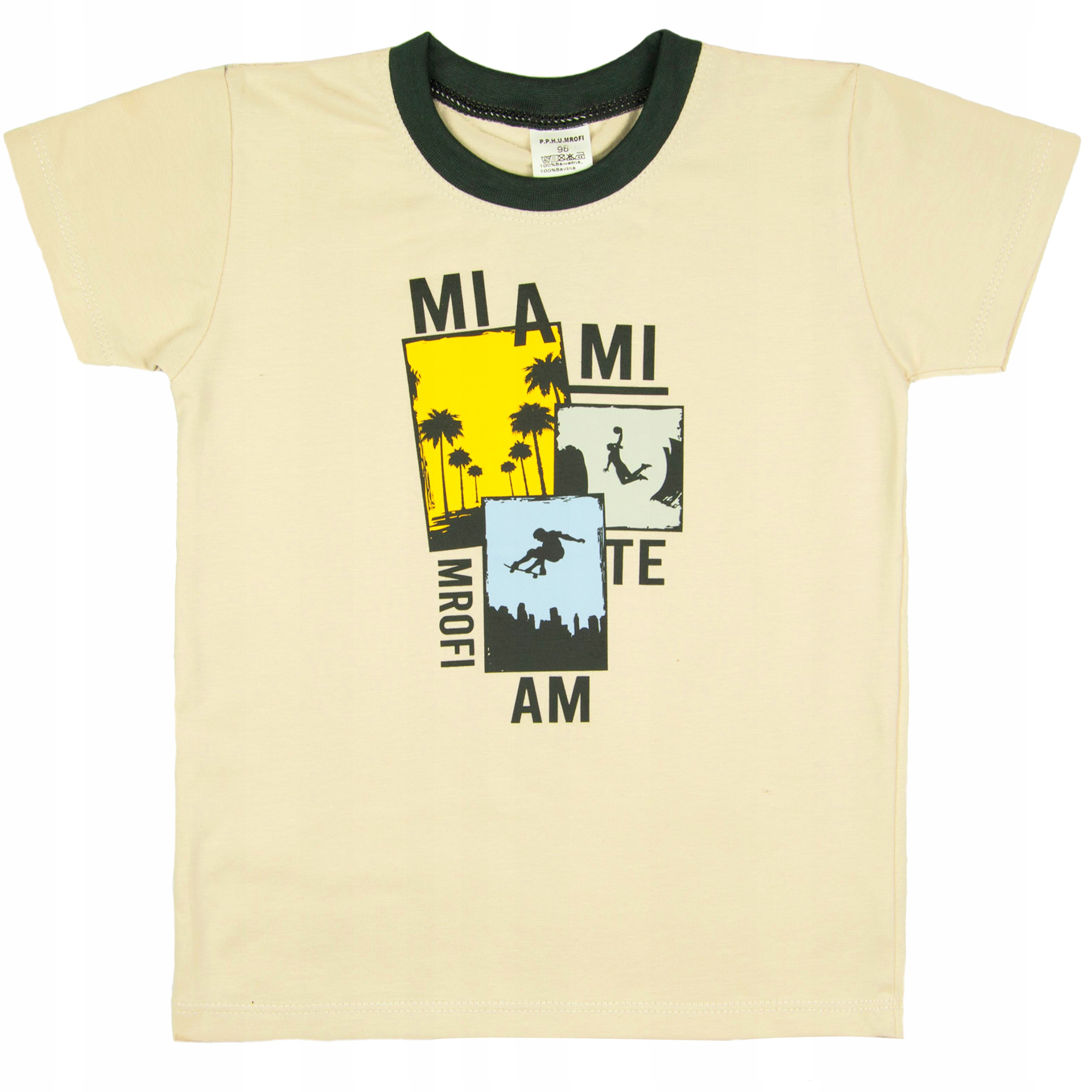 

T-shirt koszulka Miami 116 bawełniany polski