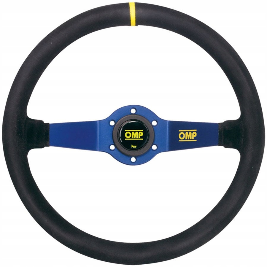 Volant Omp Rally kjs tuning Semiš modrý