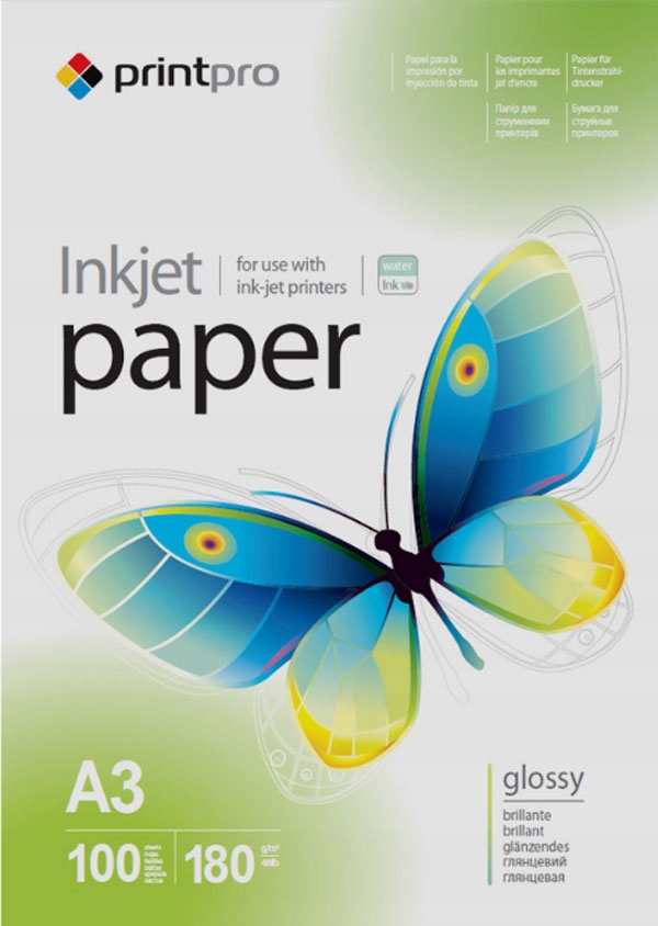 

Papier Fotograficzny Błyszczący A3 180g 100 szt