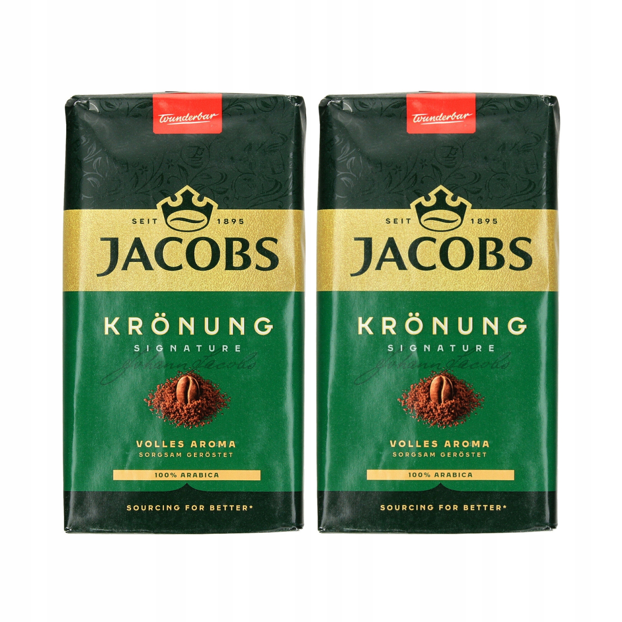 Kawa mielona Jacobs Kronung 2 x 500g