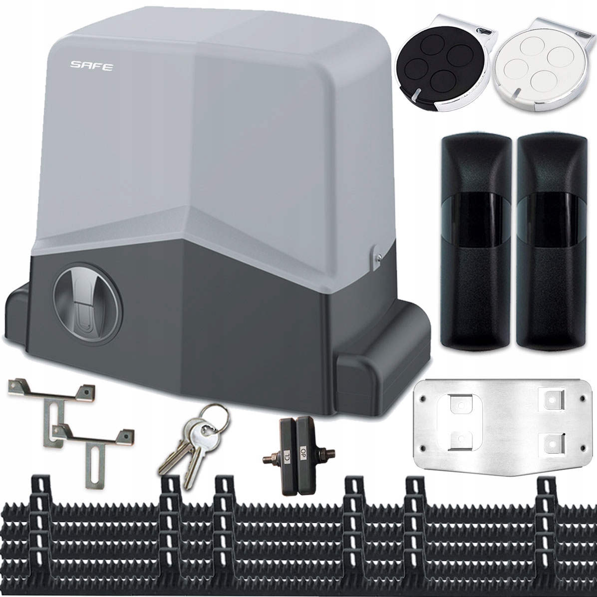 Sada Pohon Pro Posuvnou Bránu 600 Kg Foto Ovladače Lišty Automat Pro Bránu