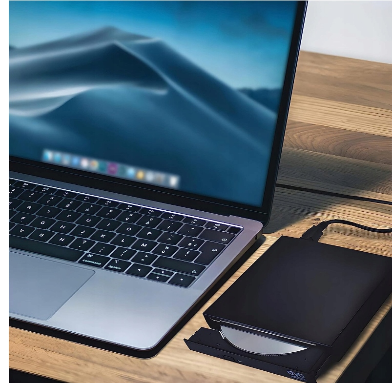 NAPĘD ZEWNĘTRZNY CD-R DVD-ROM RW USB NAGRYWARKA ODTWARZACZ DO LAPTOPA SLIM Interfejs USB 2.0