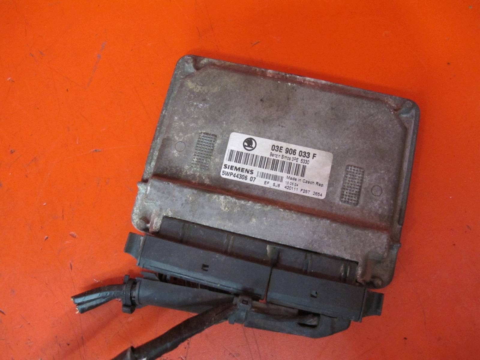 SKODA FABIA and 1 6Y 1.2 BME control unit computer of the engine 03E906033F