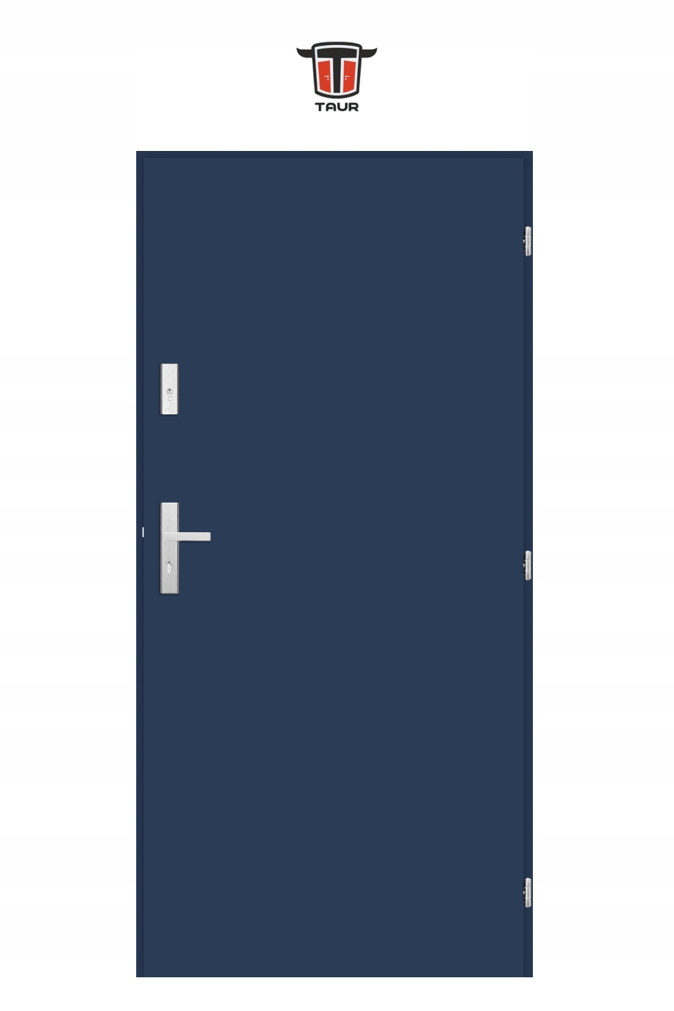 POLSKIE DRZWI ZEWNĘTRZNE INOX SALF 72MM 90CM Kod producenta INOX SALF 72MM 90CM