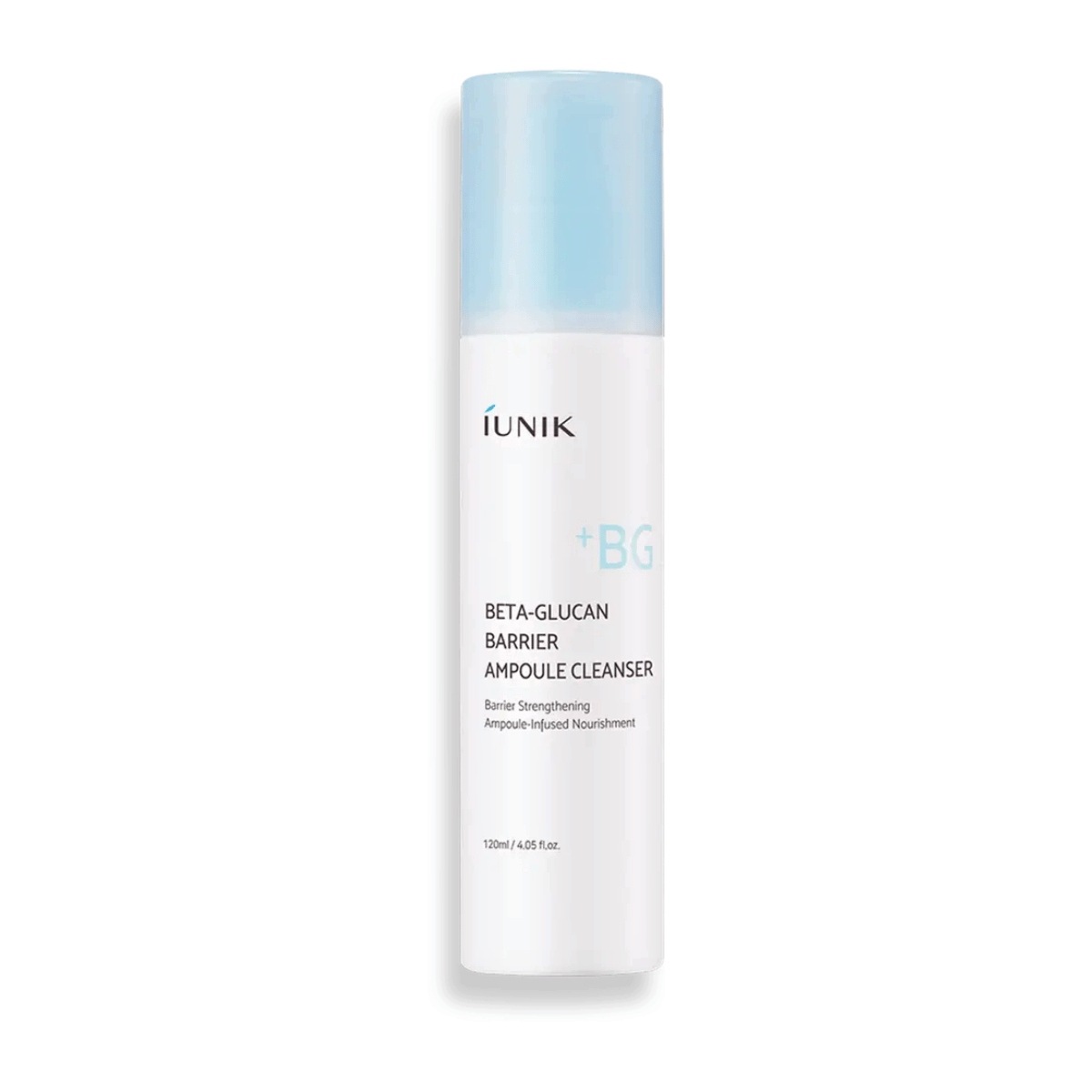 iUNIK Beta Glucan Barrier Ampoule Cleanser, 120 ml gel na mytí obličeje
