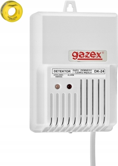 

Gazex detektor dwugazowy Co/metan DK-24 +taśma