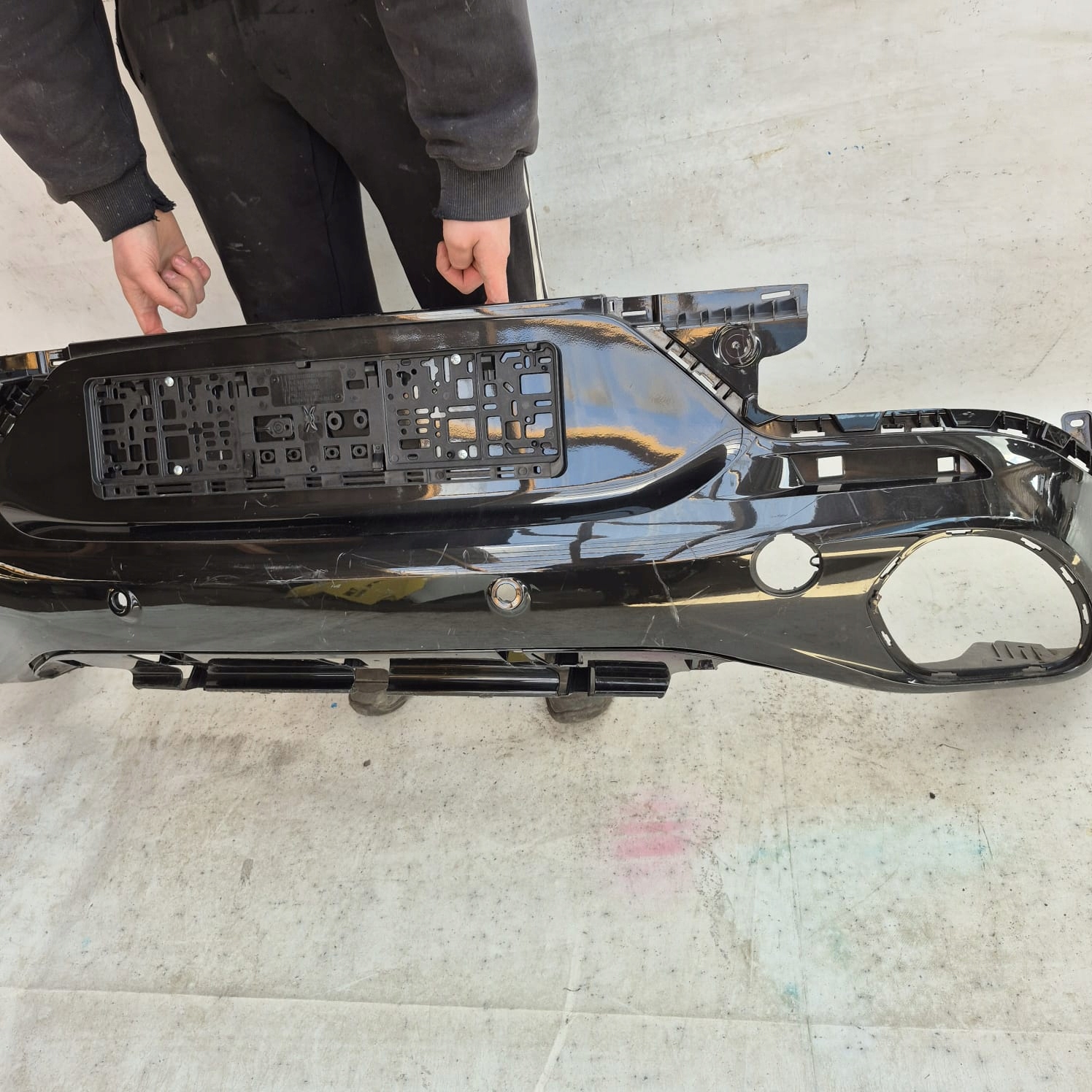 ALFA ROMEO TONALE VELOCE 22- bumper rear part rear PDC