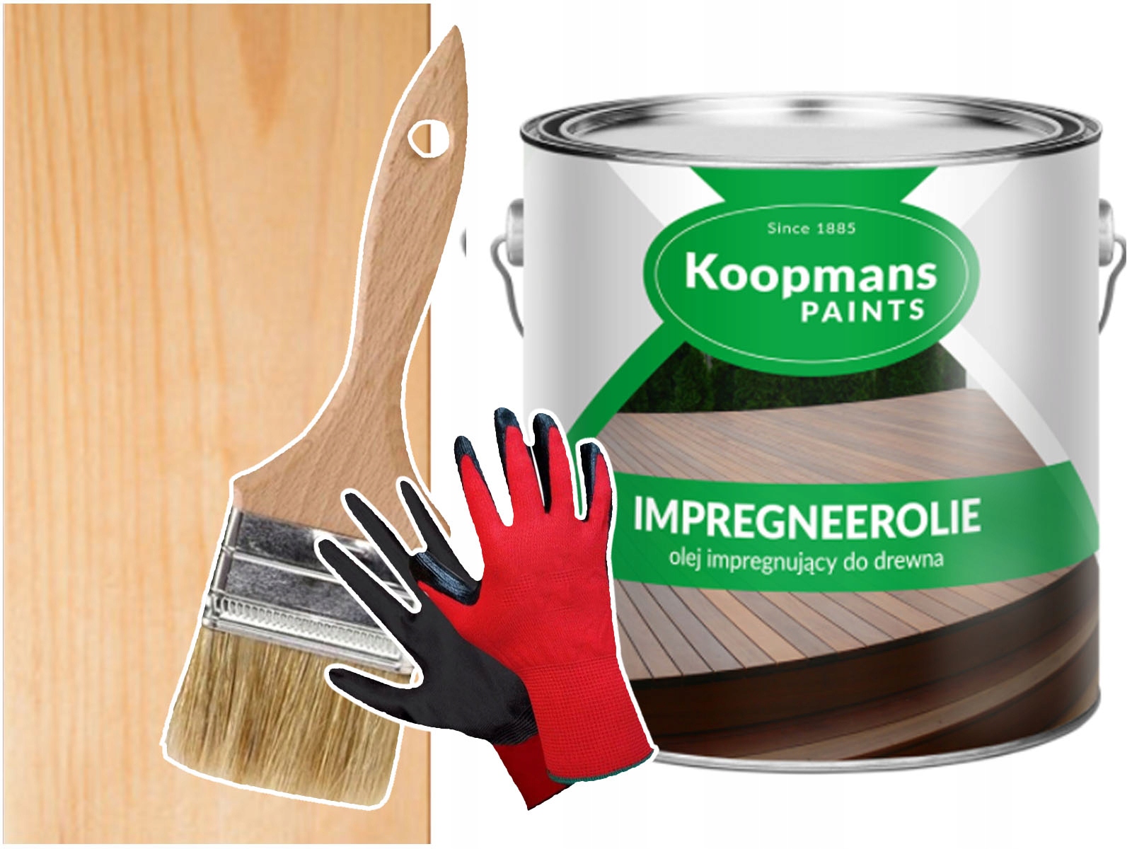Koopmans Terasový olej Impregneerolie Bezbarvý 5L