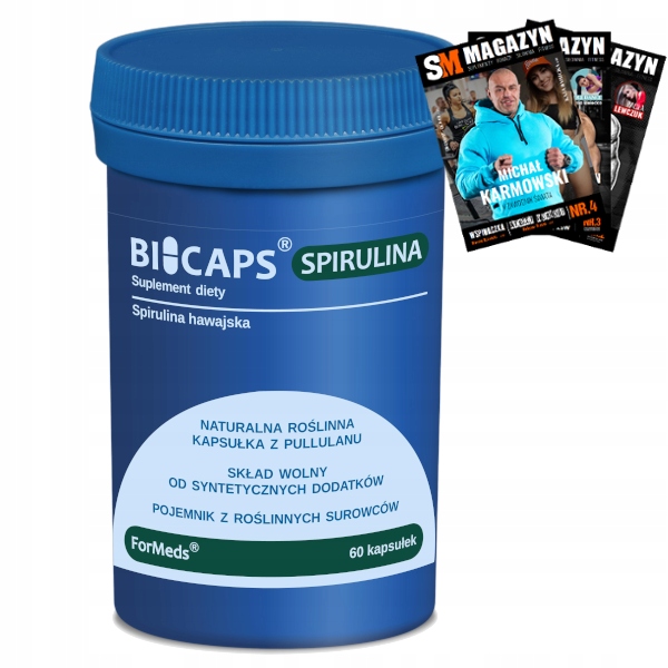 

Formeds Bicaps Spirulina Detox Odporność 60 Kaps