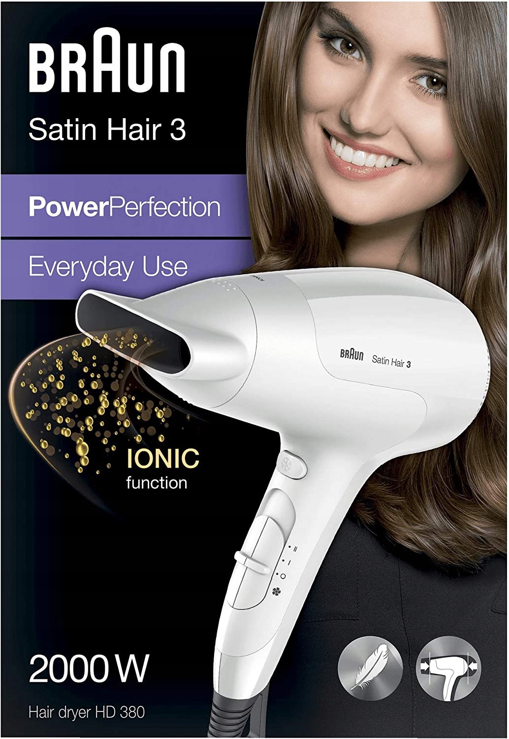 Suszarka do włosów Braun HD380