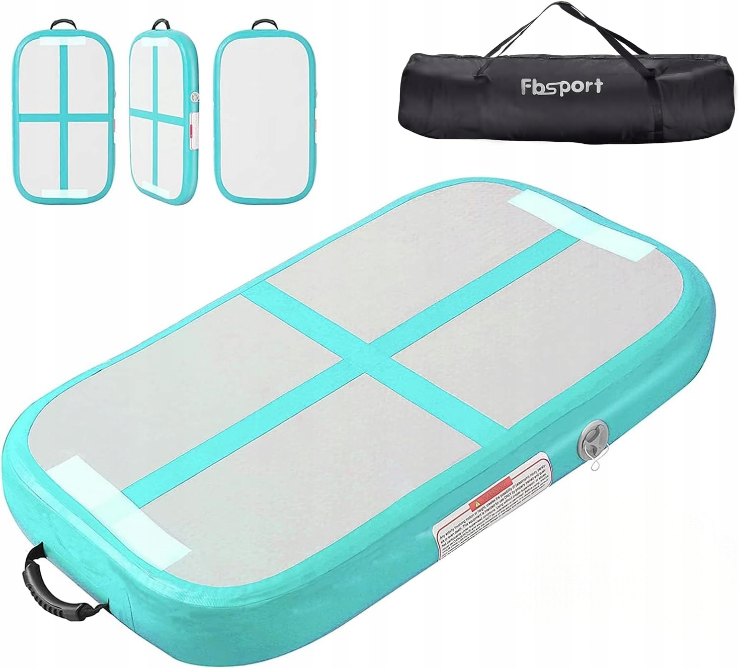 Gymnastická Matrace Fbsport bílá 60 cm x 100 cm