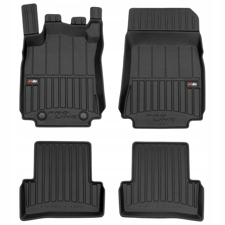 Gumové Koberce Renault Modus 2004-2012 Korytka 3D