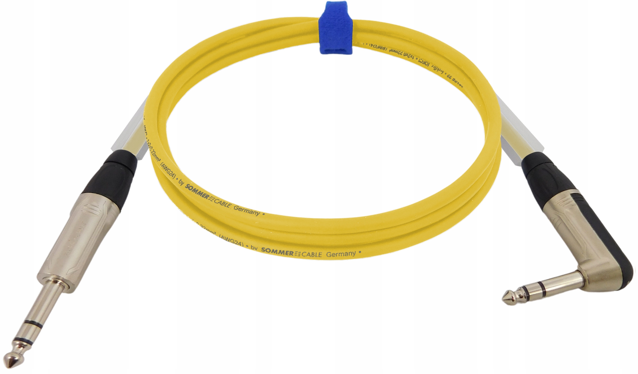 Kabel Sommer Stage Jack 6,3mm Roxtone Stereo 1m