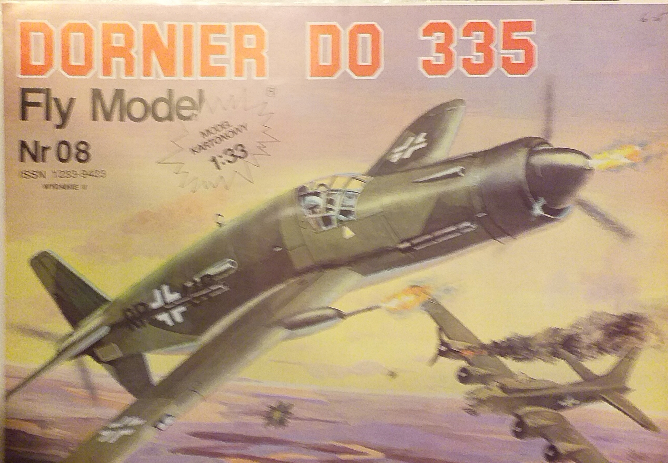 FlyModel nr 08 Samolot Dornier Do 335