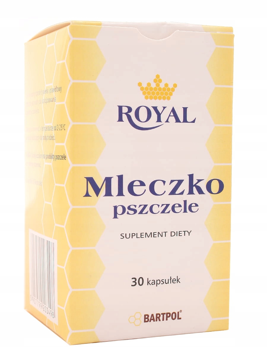 

Mleczko pszczele Bartpol 30kaps