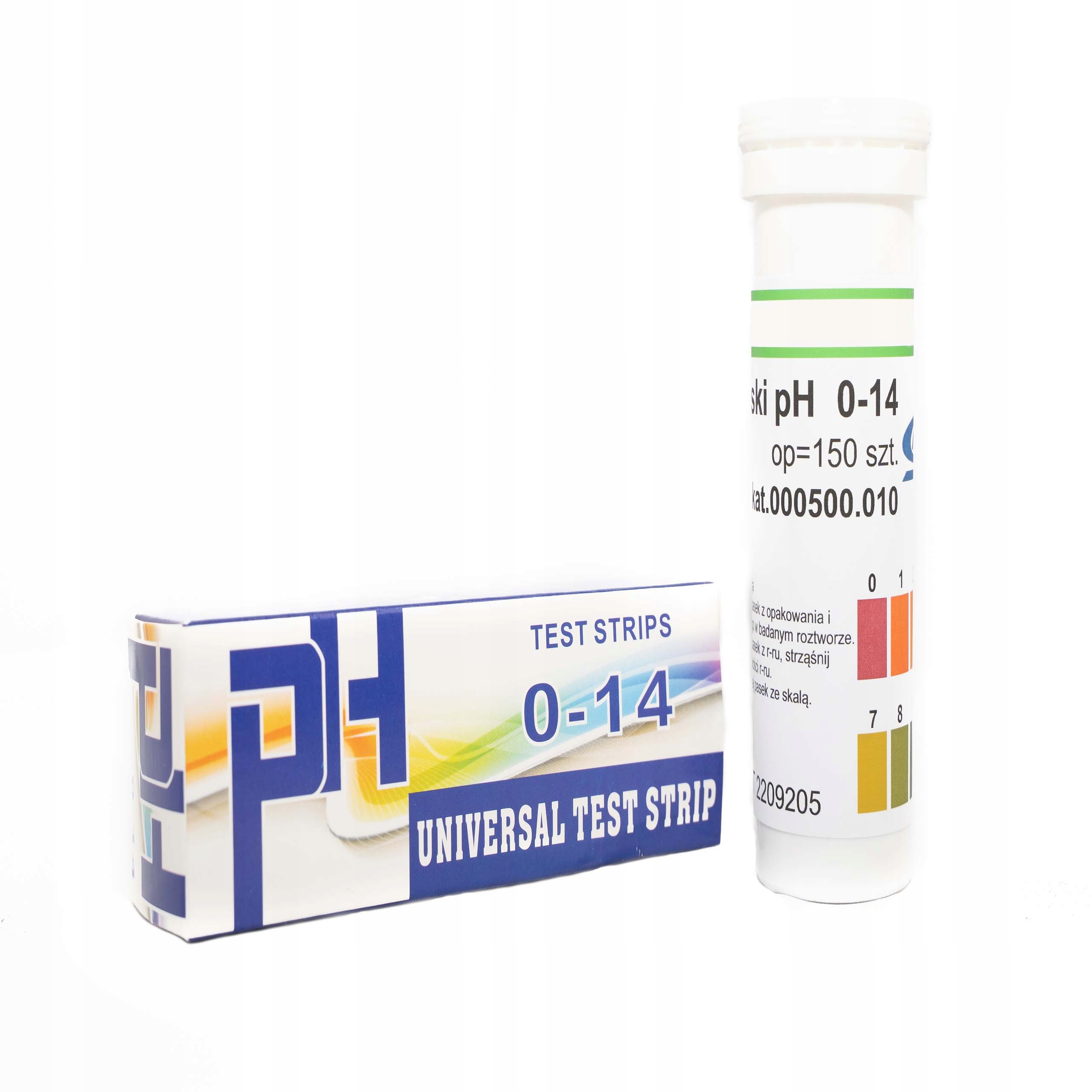 

Paski pH w tubie 150 szt. zakres 0-14