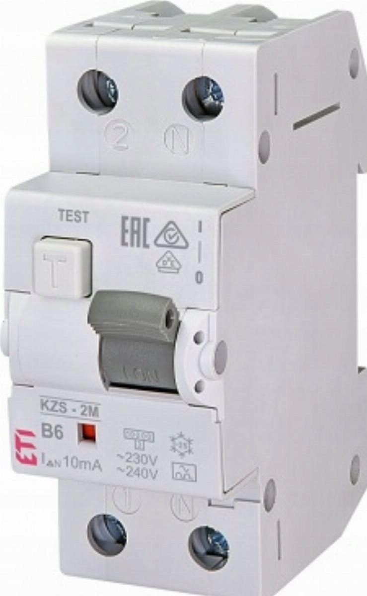 

Wyłącznik różnicowo-nadprądowy 2P 16A B 0,03A Ac