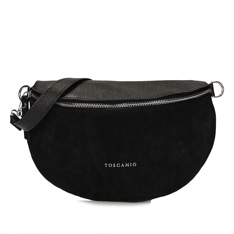 Módní stylová ledvinka Toscanio F274 černá