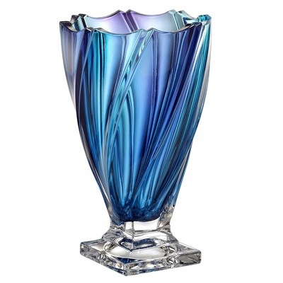 Bohemia Ponti Váza 330MM Oceán Gradient