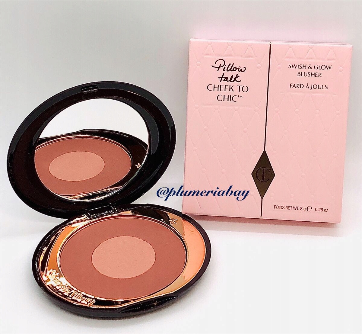 Róż do policzków prasowany Charlotte Tilbury Cheek To Chic Pillow Talk 8 g