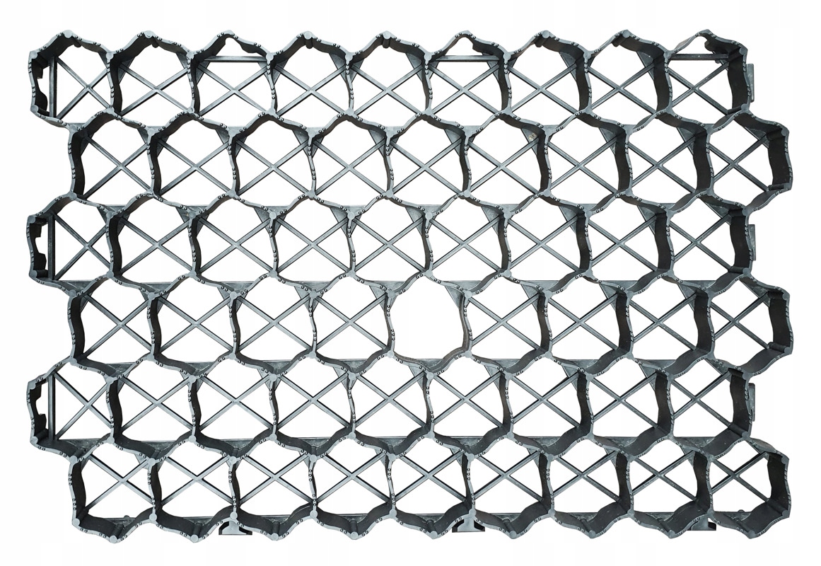 

Kratka trawnikowa czarna Meba wys. 3 60x40 cm