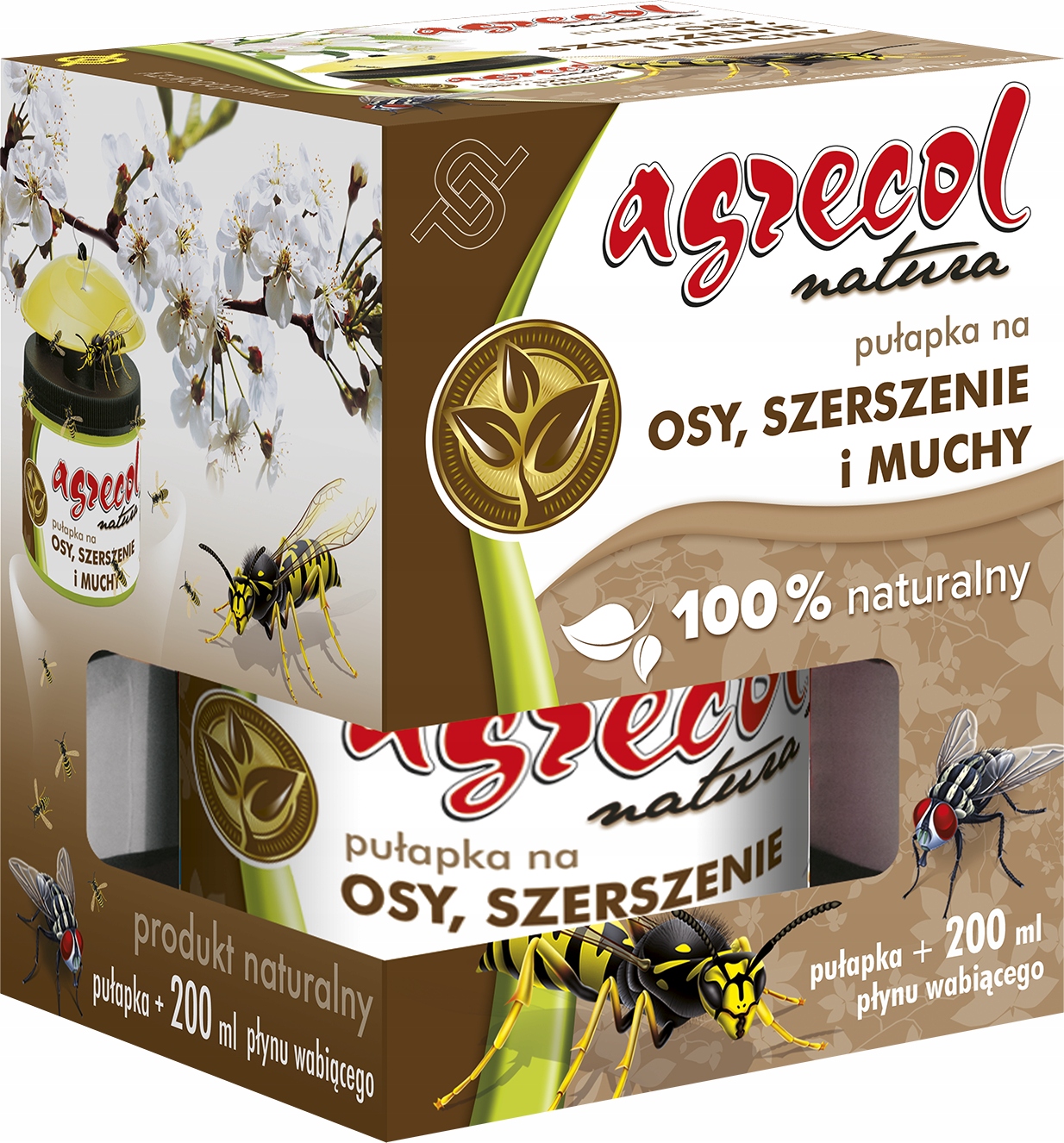 

Środek Pułapka Z Wabikiem Na Osy Szerszenie Muchy;