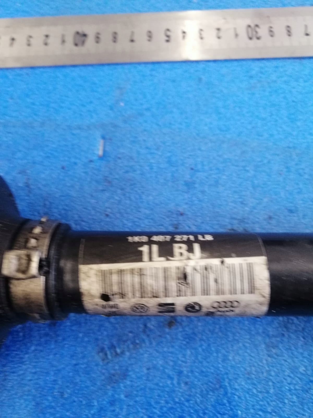 VW GOLF 7 left 1.6 TDI semi-axis 1K0407271LB