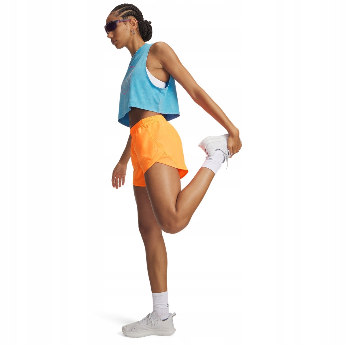 Damskie spodenki do biegania Under Armour Ua Fly By 3'' Shorts L