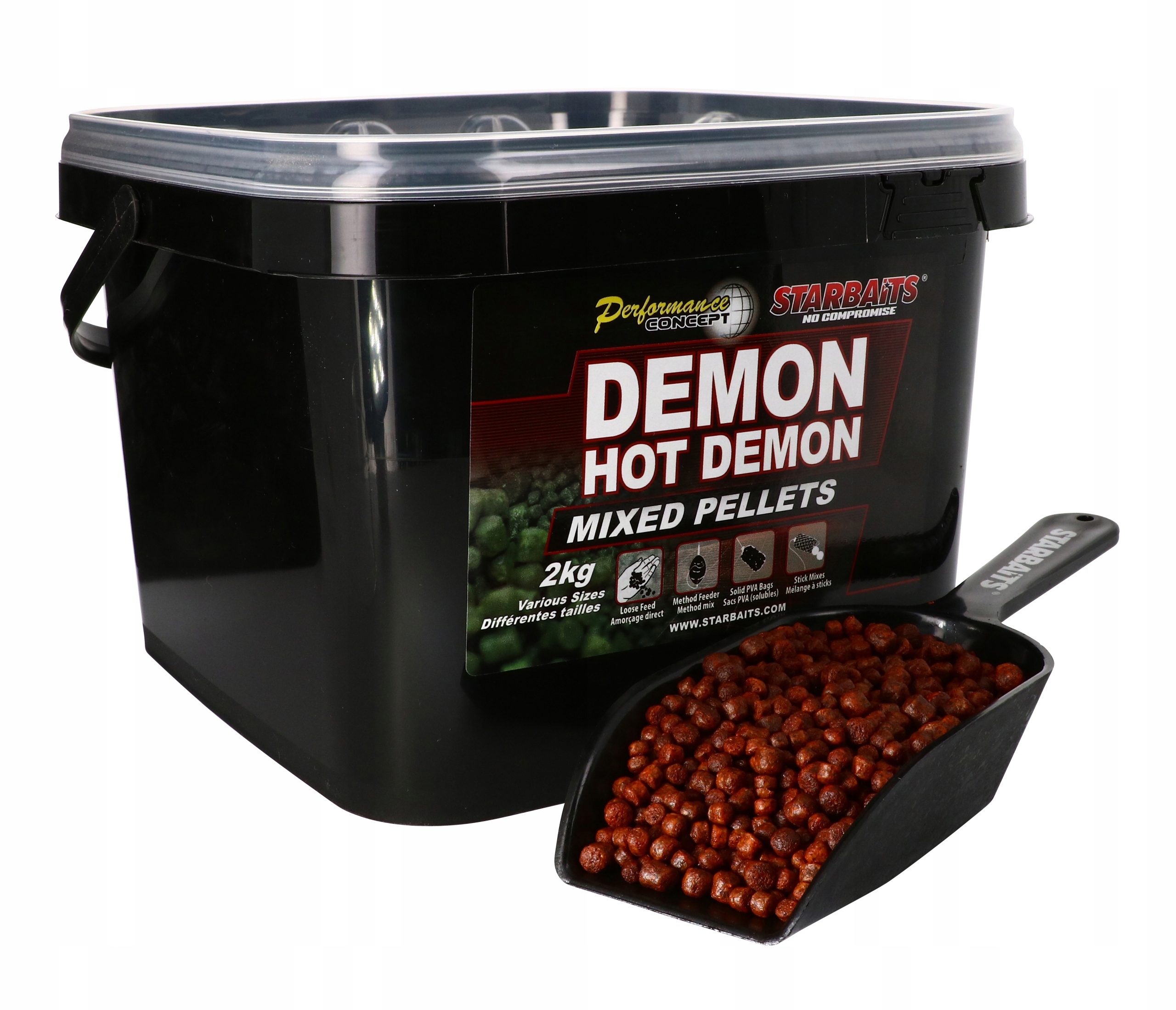 Mixed Pellets Pc Hot Demon 2kg 34172