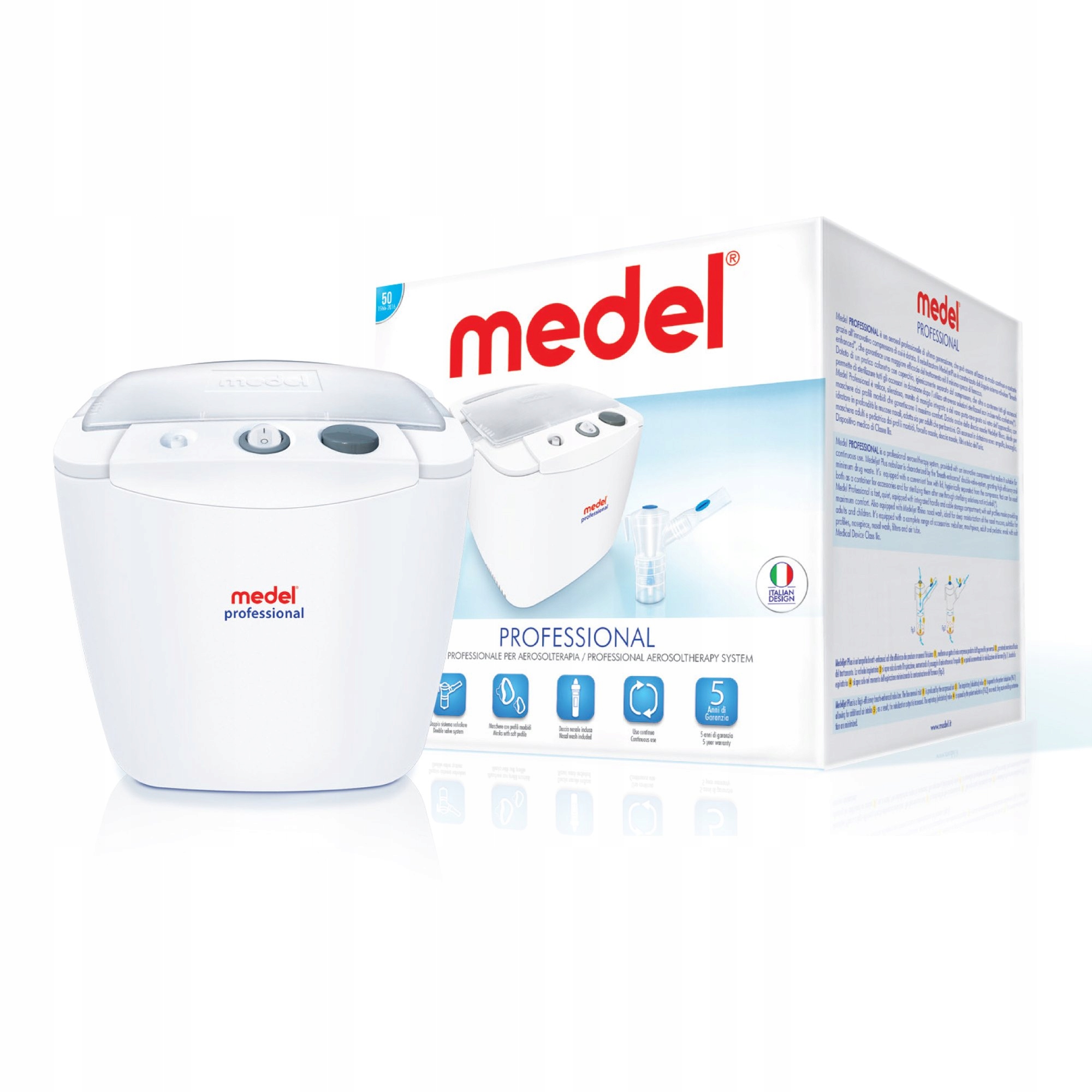 

Inhalator nebulizator do zatok Medel Professional