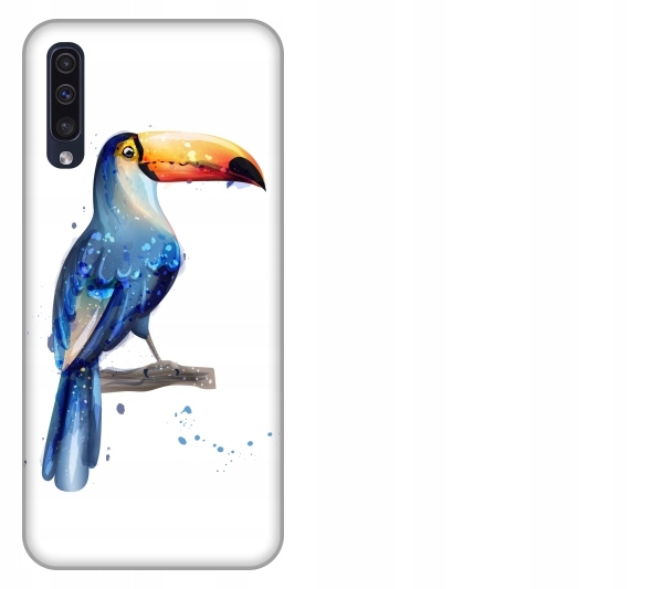 

Etui pokrowiec Samsung Galaxy A50 Ptak tukan akwar