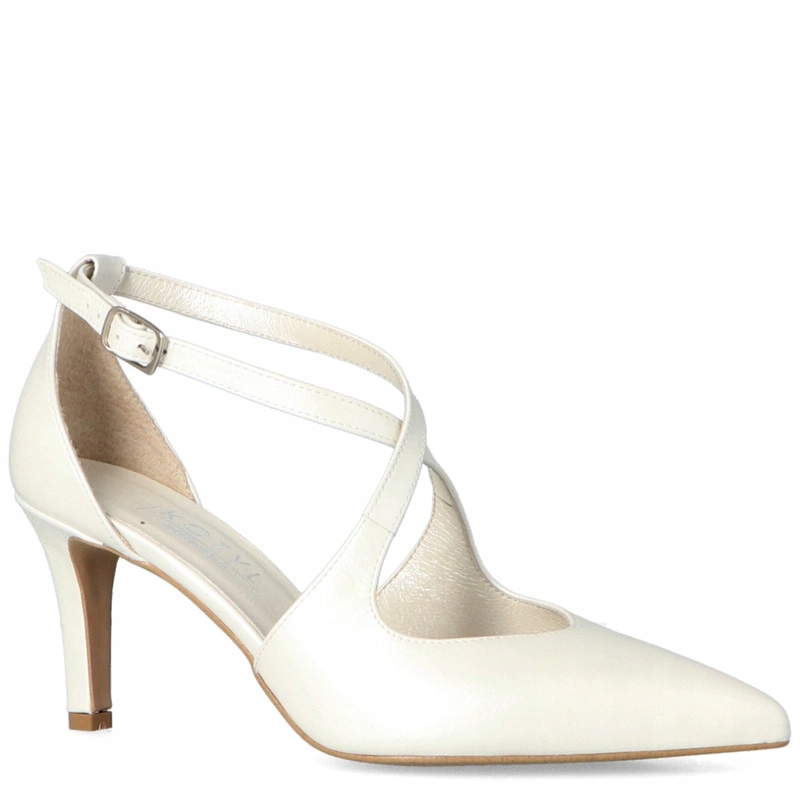 svatební lodičky Kotyl 3703 Perlové Ecru 35