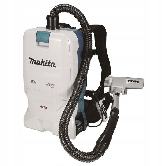 Makita VC011GZ aku zádový vysavač 40V Xgt, obsah 6l, příslušenství, bez bat