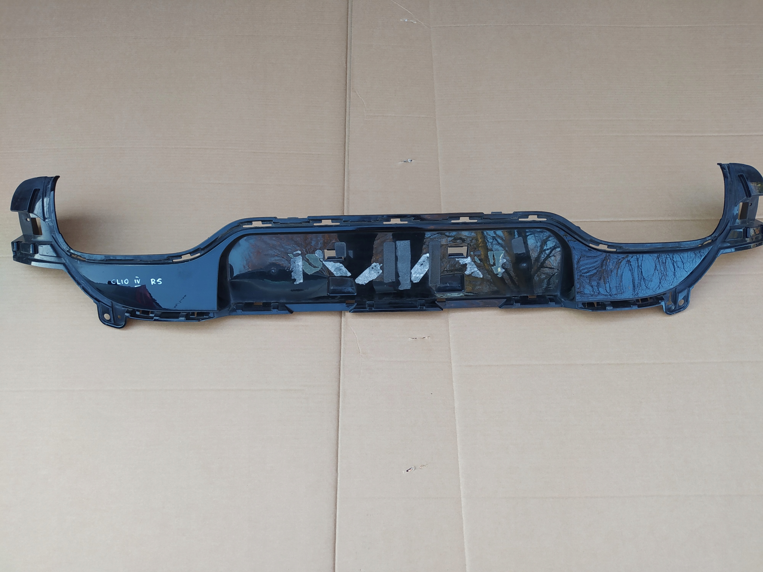 850B29972R T0000133661 - Юбка заднего бампера задняя-Clio IV RS