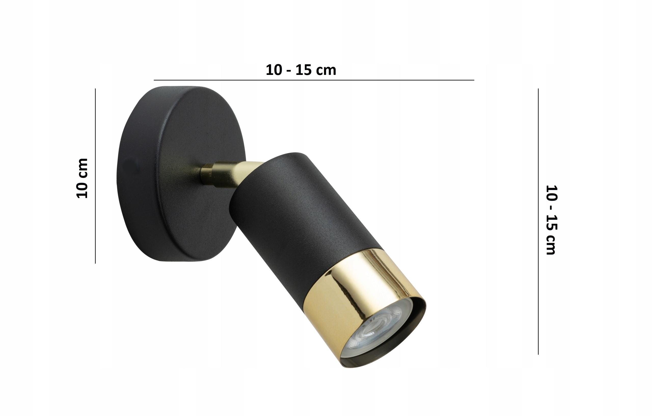 Lampa Halogenowa Ścienna Kinkiet Ruchomy Spot Led Marka inna