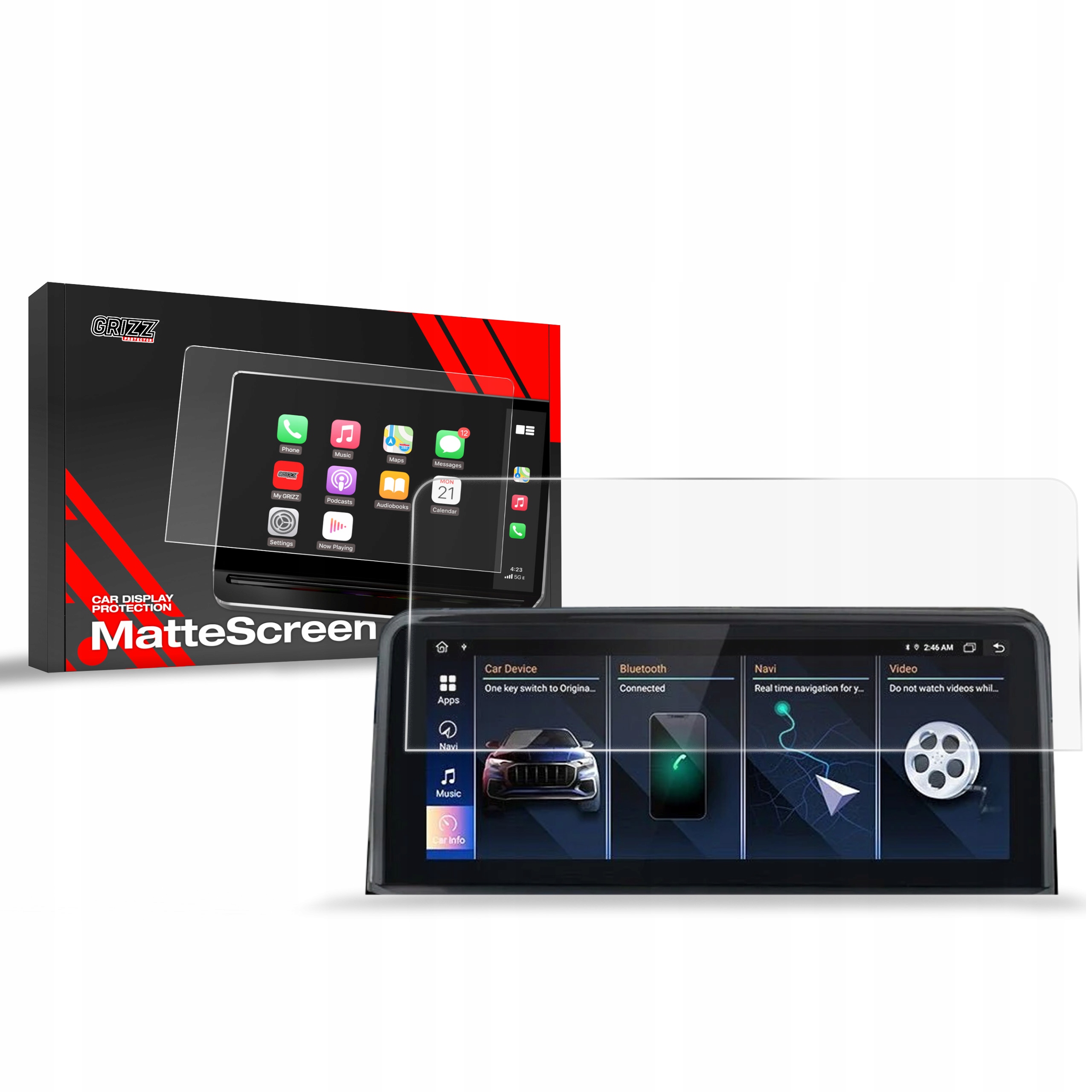 Folia Matowa do Bmw X4 G02 10.25" (2018-2021)