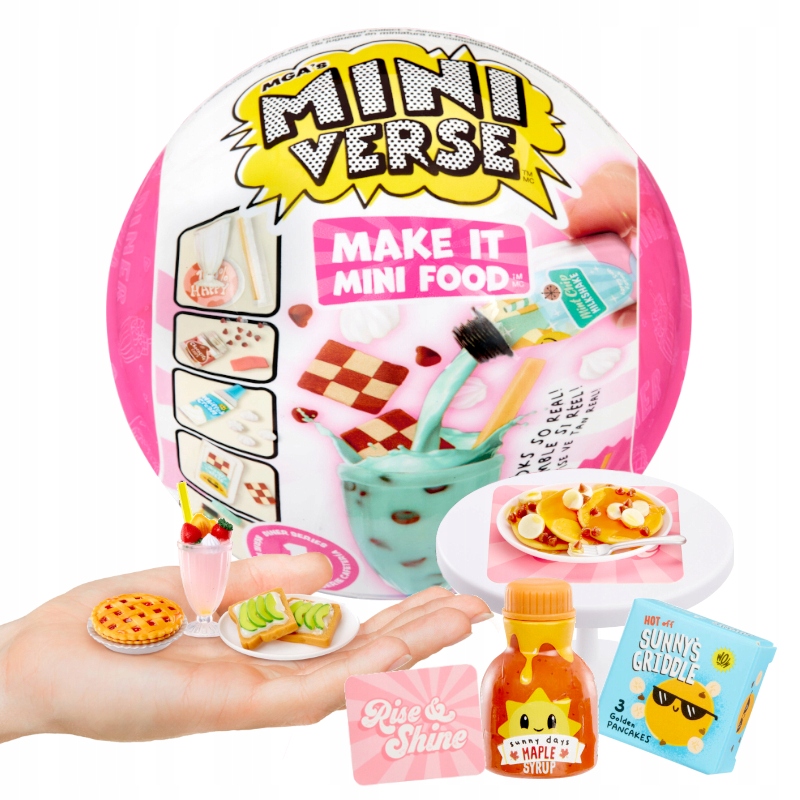 

Mga's Miniverse Food Series Diner Kula Jedzenie