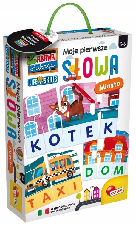 

Lisciani Puzzle Moje Pierwsze Słowa Miasto 72521