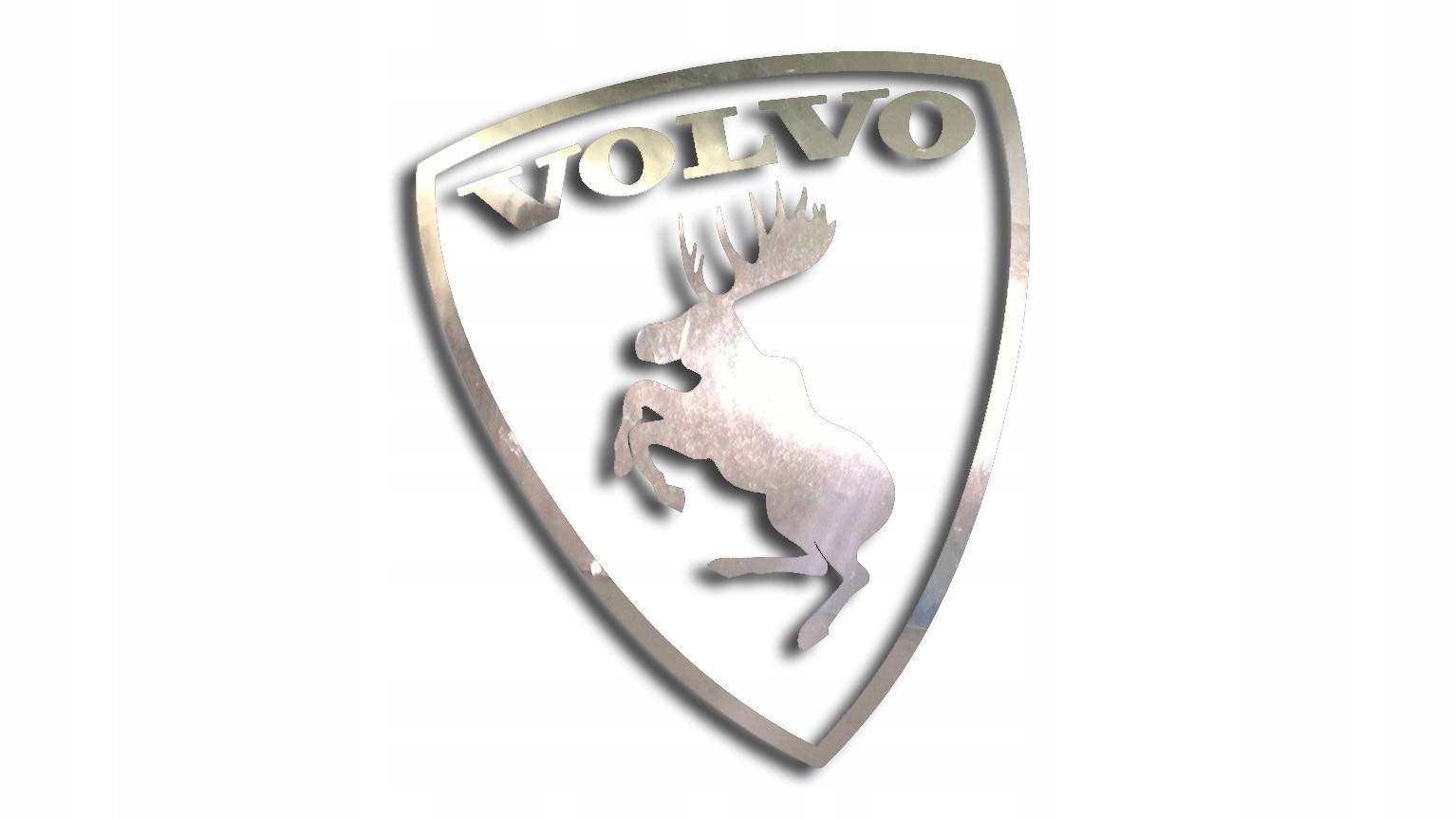 

Wycinana naklejka Łoś Volvo chrom