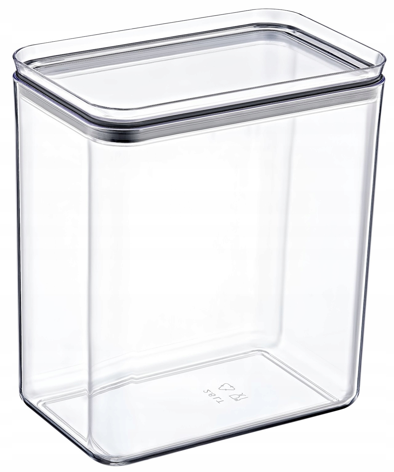 

Pojemnik kuchenny na sypkie mąke ryż Crystal 2.6 L