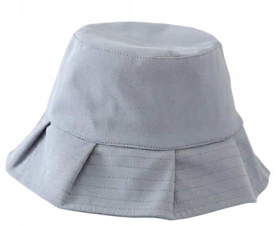 

Kapelusz Bucket Hat Rybacki Czapka Szary Falbanka