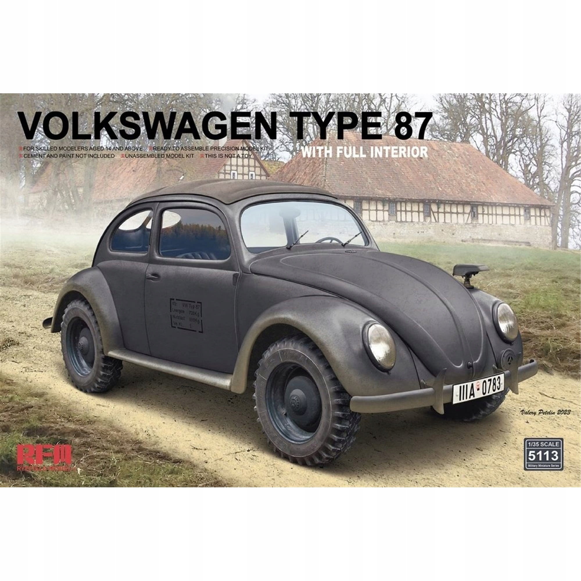 Volkswagen Type 87 1:35 Rye Field Model 5113