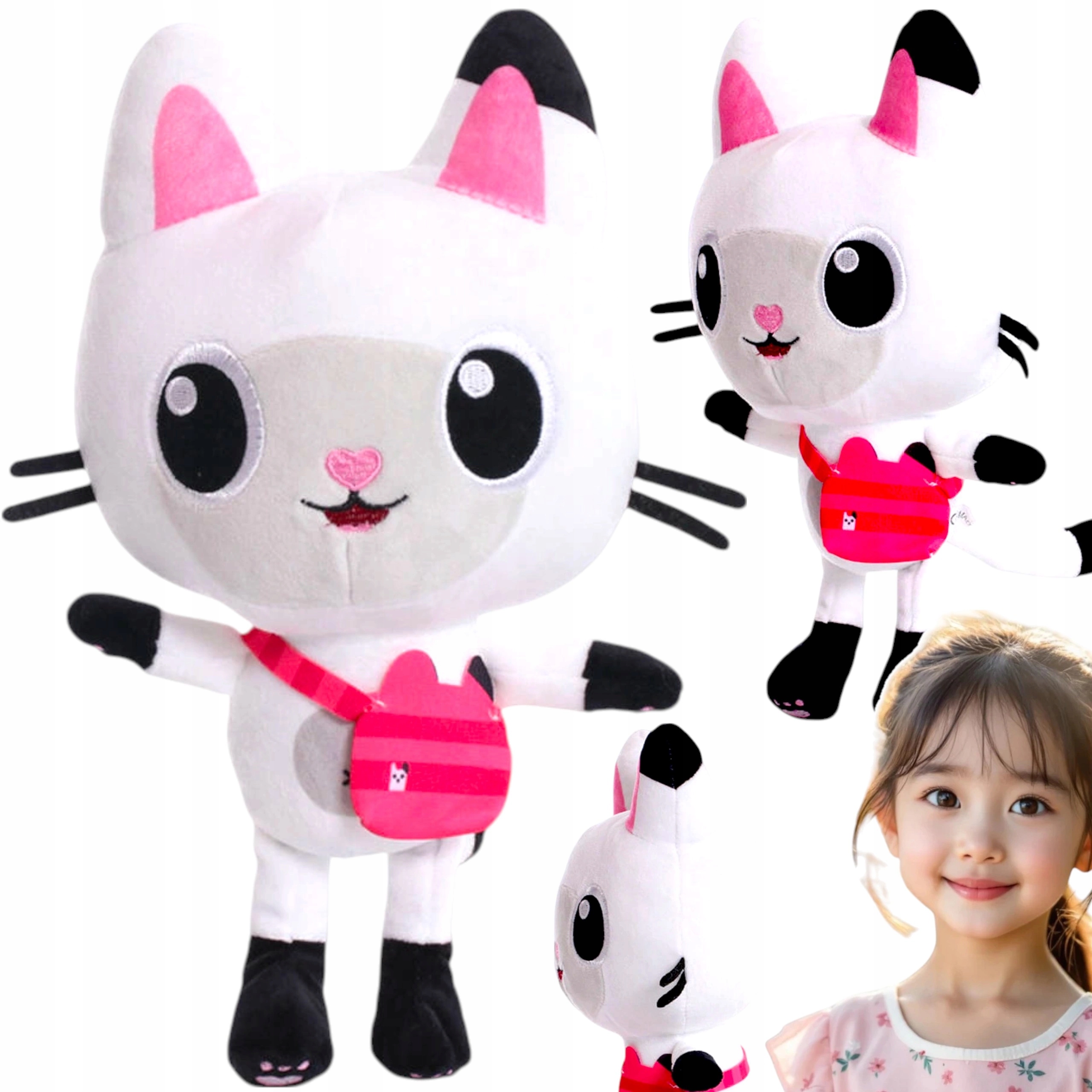 КОШАЧИЙ ДОМИК ГАБИ ПЛЮШЕВЫЙ ТАЛИСМАН КОТЕНОК ПАНДУС КОТЕНОК ИЗ МУЛЬТФИЛЬМА